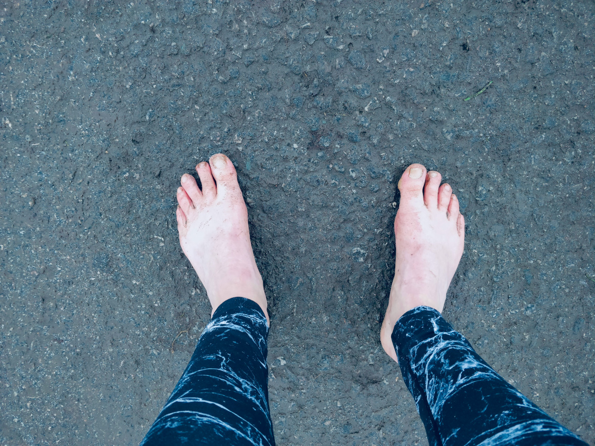 Trying Barefoot Running For The First Time Challenge Fifty Two